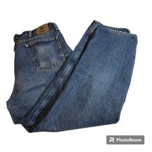 Wrangler Jeans, Men's 40x32, Denim Blue, Medium Wash, Relaxed Fit, Straight Leg